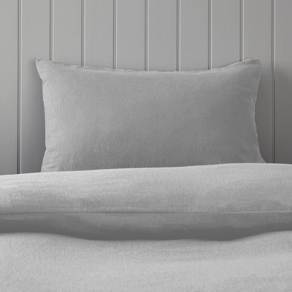 Soft & Cosy Luxury 100% Brushed Cotton Standard Pillowcase Pair - image 1