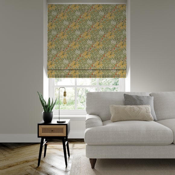 William Morris at Home Golden Lilly Made to Measure Roman Blind - image 1