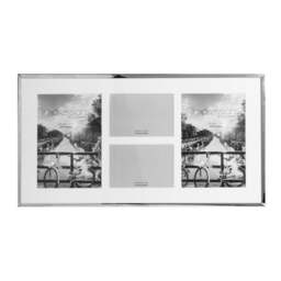 Silver Plated Multi Photo Frame