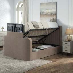 Kensington Side Lift Ottoman TV Bed - thumbnail 3