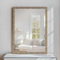 Nielsen Florentina Mosaic Effect Rectangle Wall Mirror - thumbnail 1