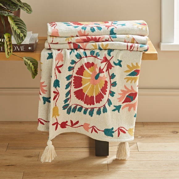Hani Jacquard Throw Blanket 130cm x 180cm - image 1