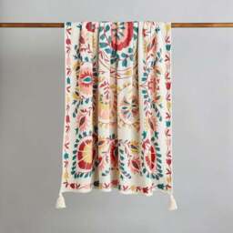 Hani Jacquard Throw Blanket 130cm x 180cm - thumbnail 2