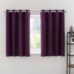 Luna Brushed Eyelet Curtains (Blackout Available) - thumbnail 5