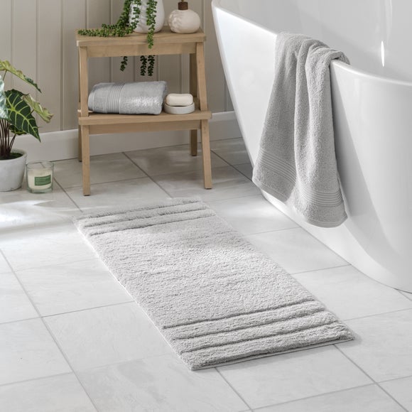 Luxury Cotton Textured Stripe Bath Runner - image 1