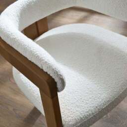 Lovato Dining Chair, Boucle - thumbnail 4
