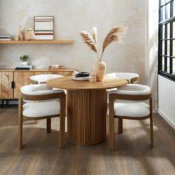 Lovato Dining Chair, Boucle