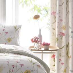 Spring Glade Multicoloured 168 x 183cm Pencil Pleat Curtains - thumbnail 4