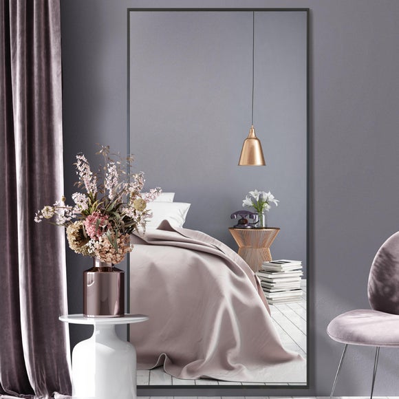 Artus Aluminium Edged Full Length Wall Mirror - image 1