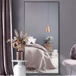 Artus Aluminium Edged Full Length Wall Mirror - thumbnail 1