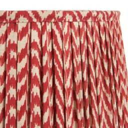 Vienna Chevron Mushroom Pleat Lamp Shade - thumbnail 4