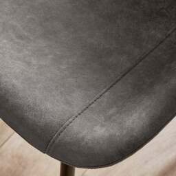 Walden Set of 4 Dining Chairs, Faux Leather - thumbnail 3