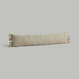 Gingham Frill Cotton Draught Excluder - thumbnail 2