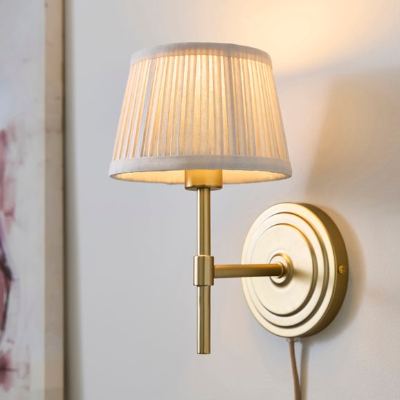 Polly Pleated Drum Lamp Shade - image 1