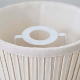 Polly Pleated Drum Lamp Shade - thumbnail 3