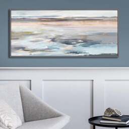 Even Tide by Valeria Mravyan Framed Print