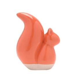 Country Living Orange Ceramic Squirrel Ornament - thumbnail 2