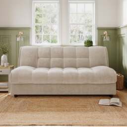 Emery Squish Soft Chenille Clic Clac Storage Sofa Bed - thumbnail 1