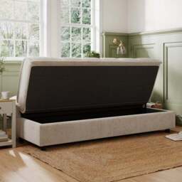 Emery Squish Soft Chenille Clic Clac Storage Sofa Bed - thumbnail 5