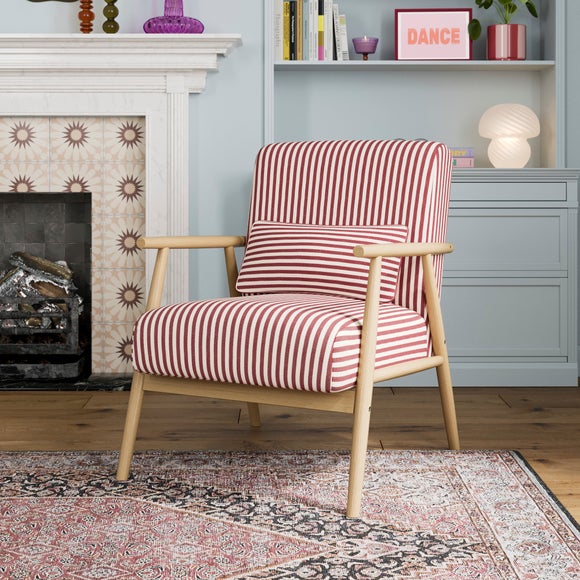 Alpine Linford Stripe Spindle Chair - image 1