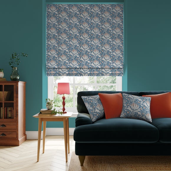 William Morris At Home Artichoke Velvet Made to Measure Roman Blind - image 1