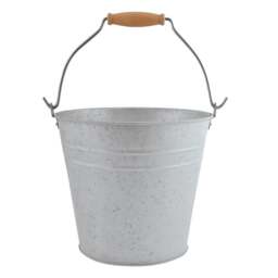 Fallen Fruits Old Zinc Bucket - thumbnail 1