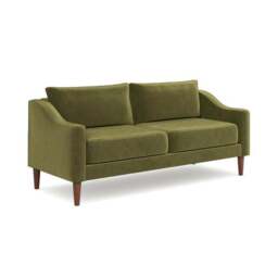 Hugo Velvet 3 Seater Sofa - thumbnail 6