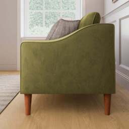 Hugo Velvet 3 Seater Sofa - thumbnail 2