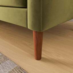 Hugo Velvet 3 Seater Sofa - thumbnail 5