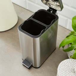 Slim 5L Bathroom Recycling Bin - thumbnail 2