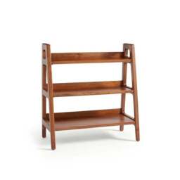 Maxton Low Bookcase, Mango Wood - thumbnail 4
