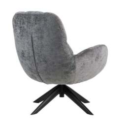 Glenfield Chenille Fabric Swivel Chair - thumbnail 6