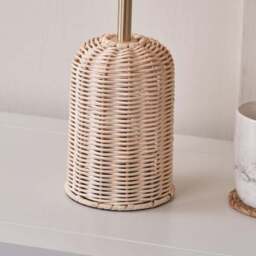 Pacific Lifestyle Hali Boho Rattan Table Lamp - thumbnail 4