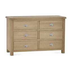 Memphis 6 Drawer Wide Chest - thumbnail 5