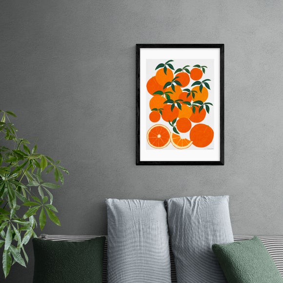 East End Prints Orange Harvest Print - image 1