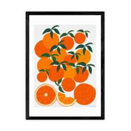 East End Prints Orange Harvest Print - thumbnail 2