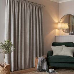 Churchgate Swithland Herringbone Pencil Pleat Curtains - thumbnail 4