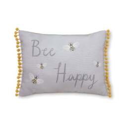 Catherine Lansfield Bee Happy Rectangle Cushion - thumbnail 3
