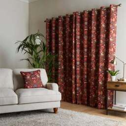 Ruskin Cotton Eyelet Curtains - thumbnail 4