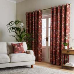 Ruskin Cotton Eyelet Curtains - thumbnail 2