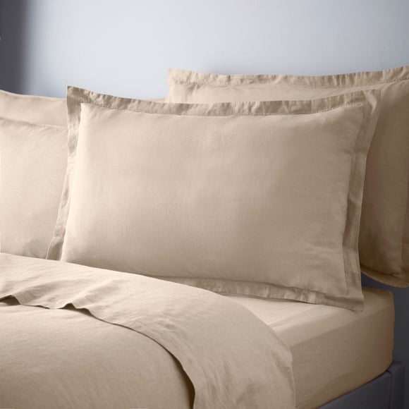 Cotton Linen Oxford Pillowcase - image 1