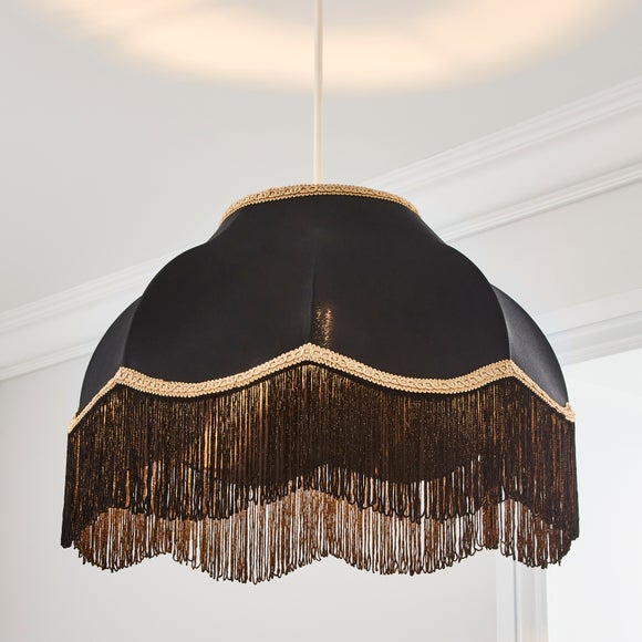 Carmona Black Tassel Lamp Shade