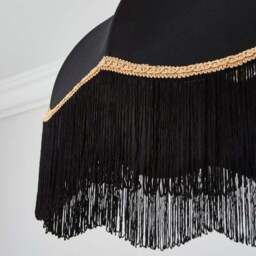 Carmona Black Tassel Lamp Shade - thumbnail 3