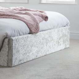 Berlin Crushed Velvet Ottoman Bed Frame - thumbnail 5