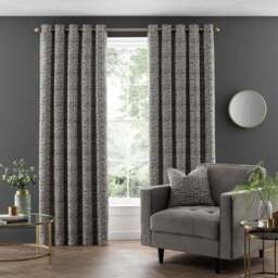 Camden Jacquard Eyelet Curtains - thumbnail 2