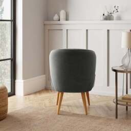 Elsie Velvet Cocktail Chair - thumbnail 2