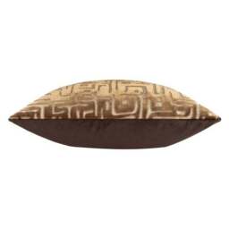 Hoem Soren Geometric Velvet Square Cushion - thumbnail 4