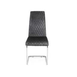 Calabria Set of 4 Dining Chairs, Velvet - thumbnail 3