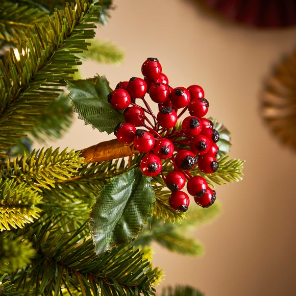 Red Berry Pick Tree Decoration - image 1
