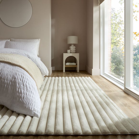Cord Faux Fur Supersoft Rug - image 1